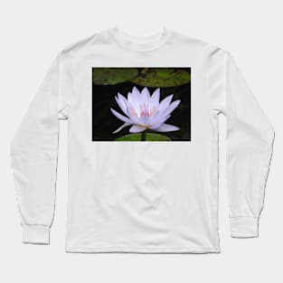 Water Lily Flower Long Sleeve T-Shirt